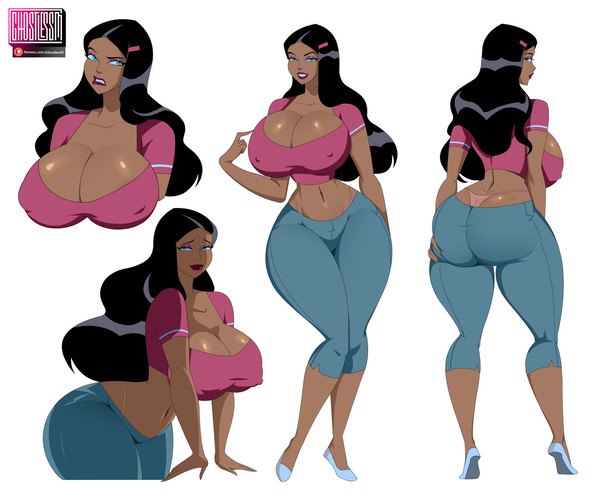 Paulina DCAU style ON PATREON