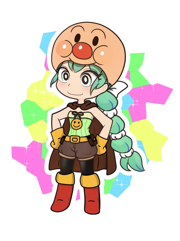 アンパンマンジニーちゃん（10月3日はアンパンマンの日でした。）