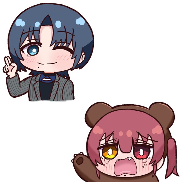 クマリンと青くん