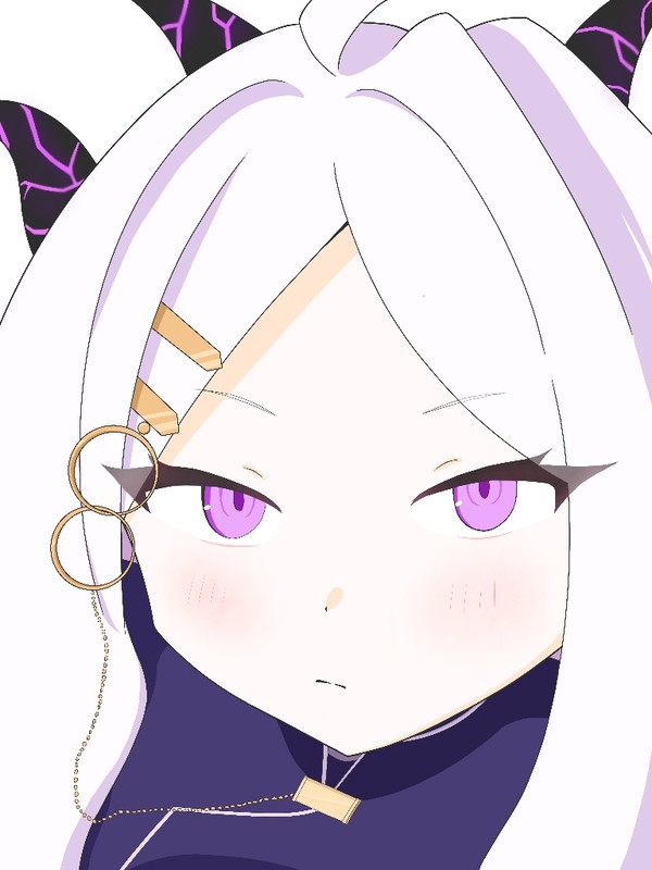 見つめるヒナちゃ