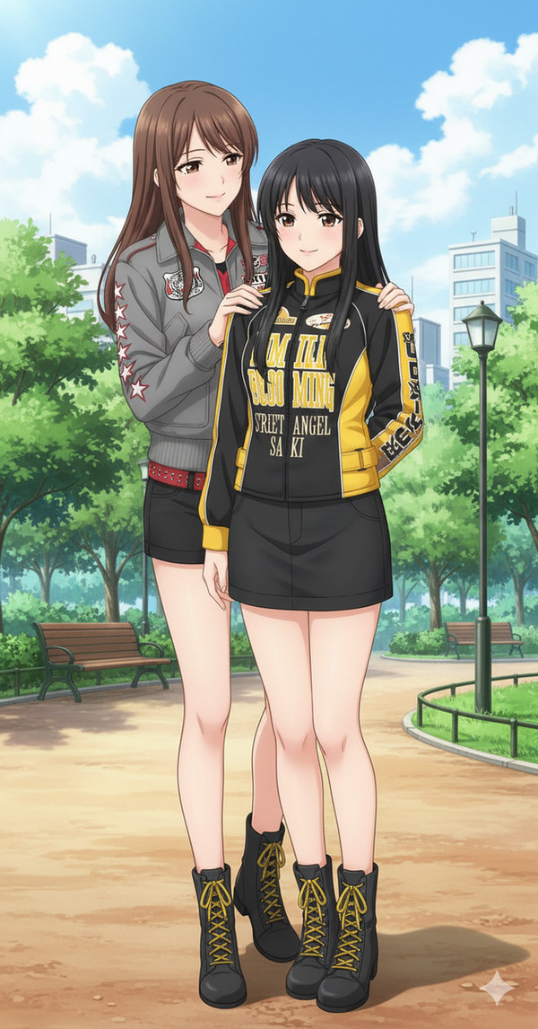 須塔美羽＆楼山早輝