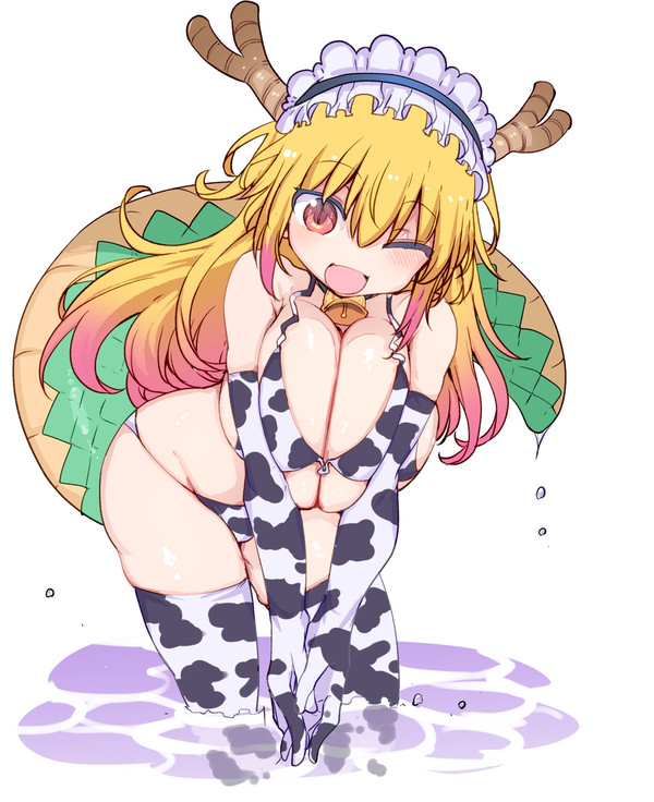メイドラゴン9月水着絵まとめ
