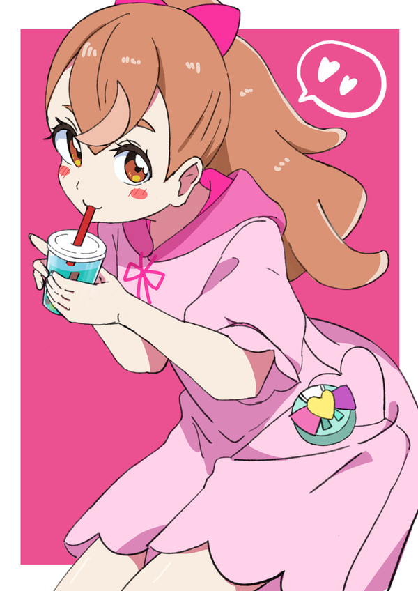 タピオカを飲むこむぎ