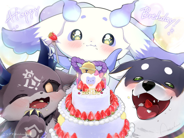 みんなで食べたら幸せ3倍💭₊˚ෆ - 1/1