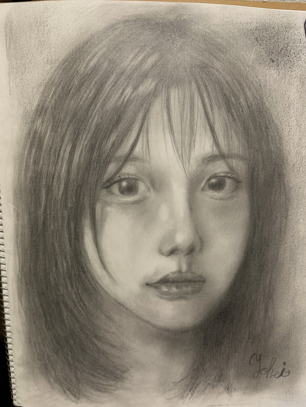 人物画　女性　