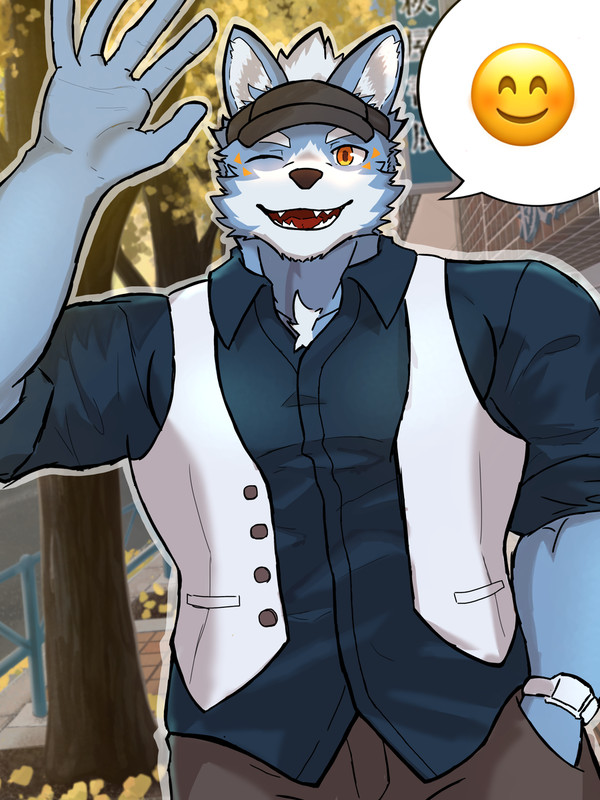 最近描いたケモVFa