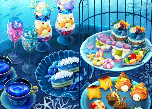 Marine Afternoon Tea -海中のお茶会-