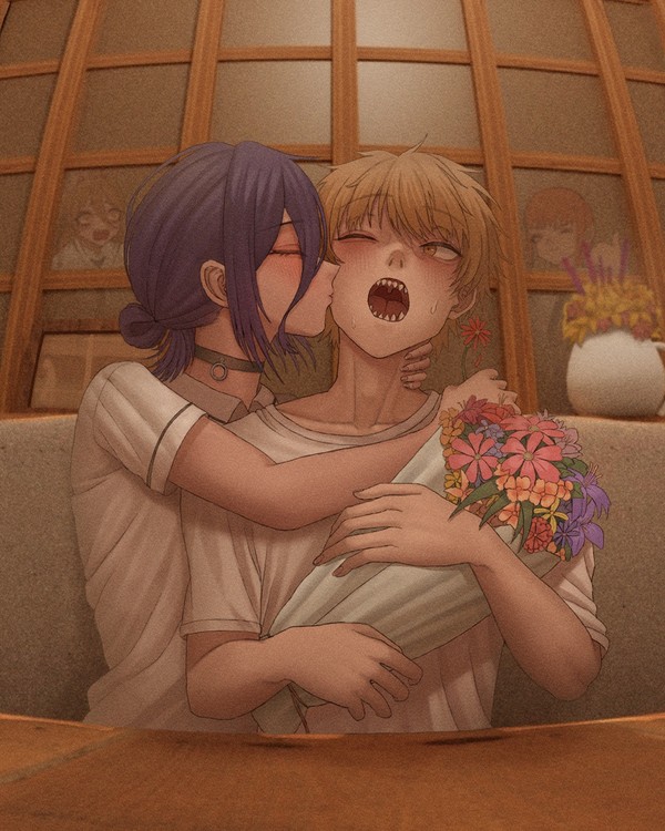花束に口付けを/Kiss upon the Flowers