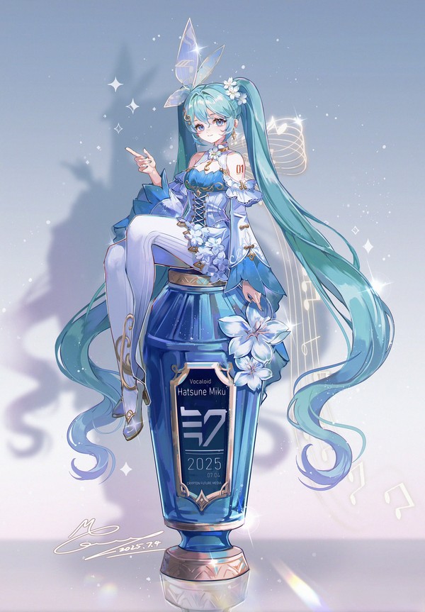 ℳ꧁༺乐谱中勾勒的香氛Miku༻꧂ℳ