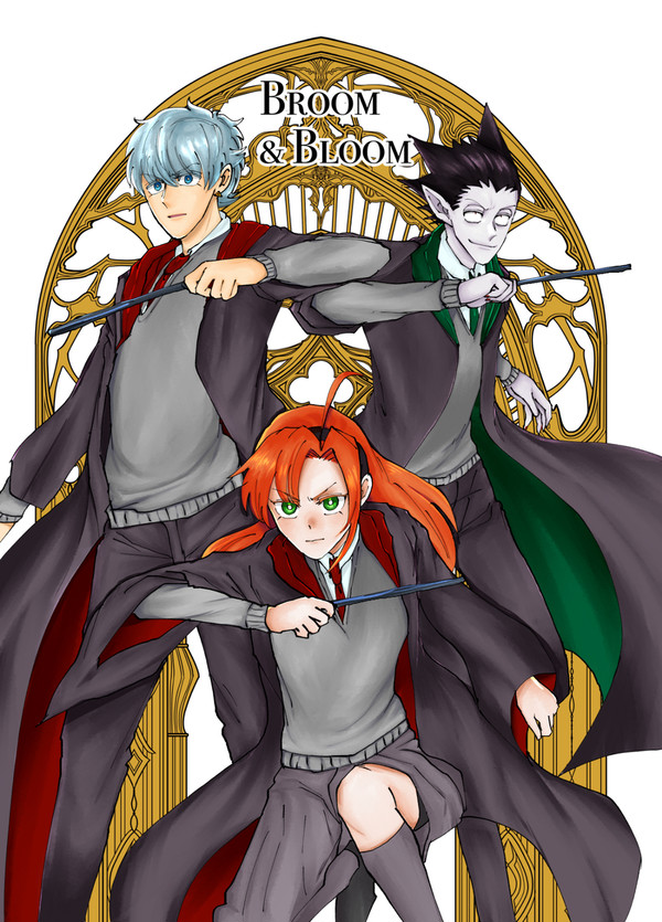 ※ハリポタパロ漫画 BROOM&BLOOM