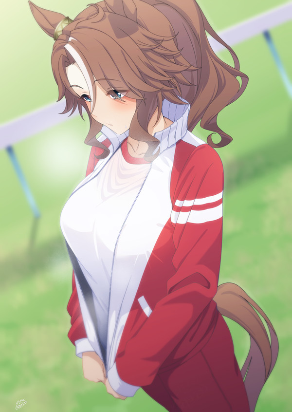 冬の早朝トレの景色