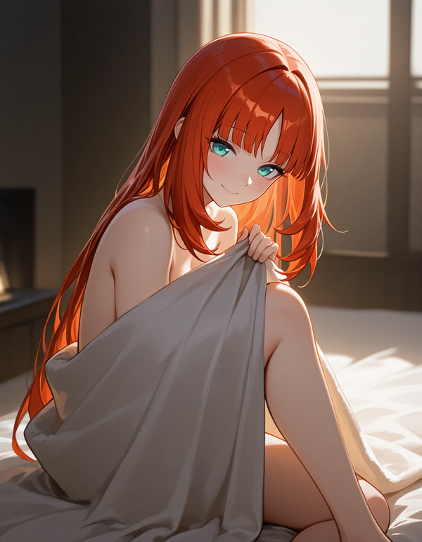 毛布に包まれたニィロウ🥰