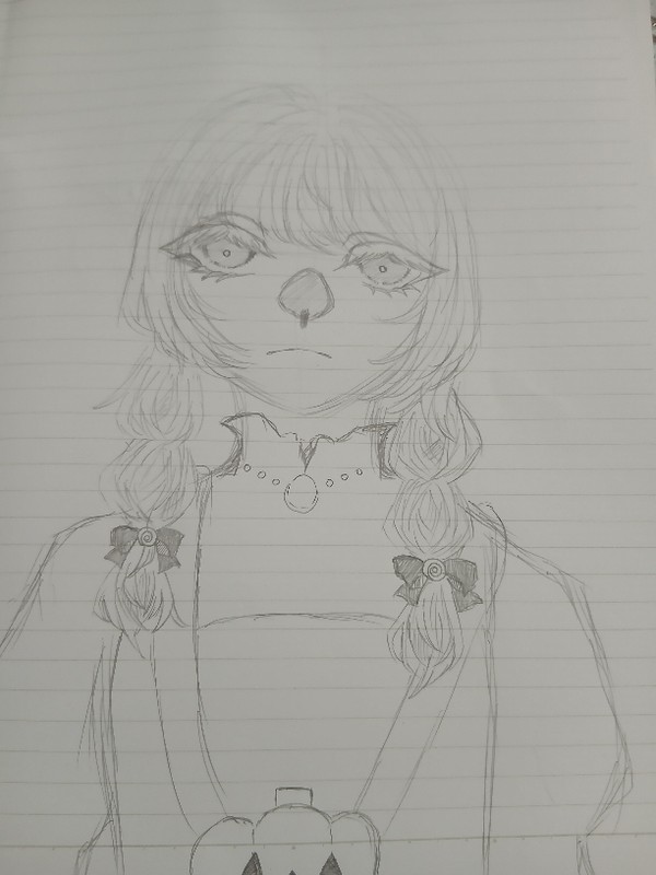 ハロウィン落書き
