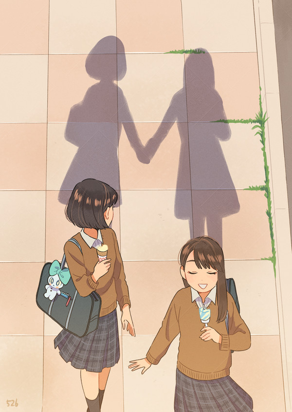 交わらない手