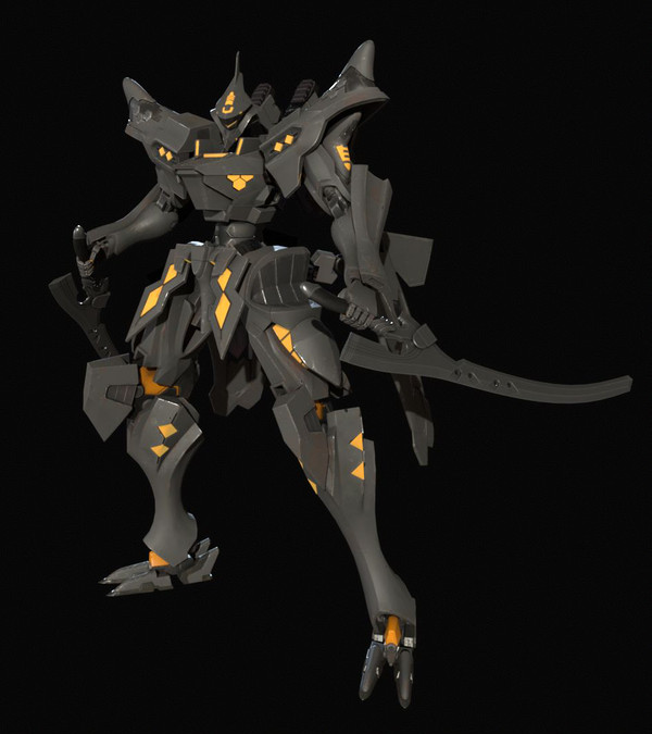 MUV-LUV武御雷Type-00c 綁定完成