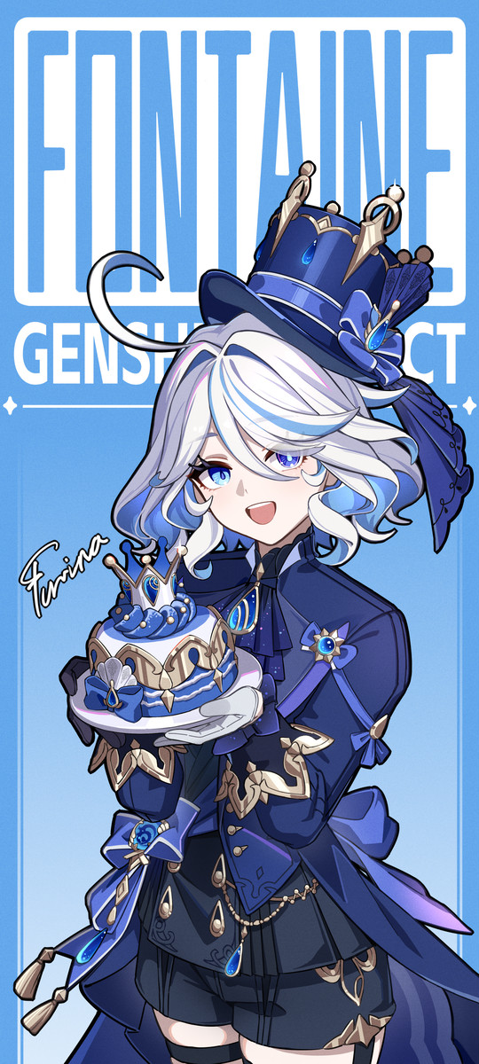庆贺大明星🌟芙宁娜小姐的生日🎂 - 1/2