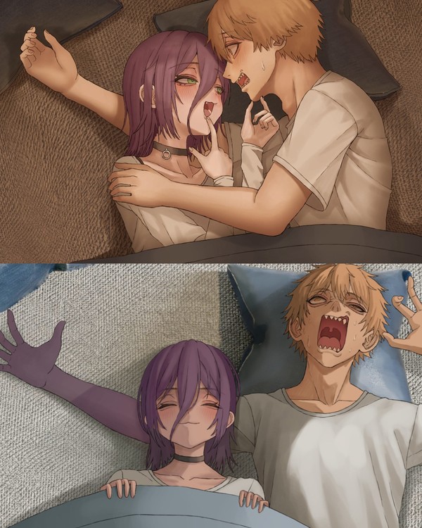 デンレゼいちゃこら腕枕(壊死)