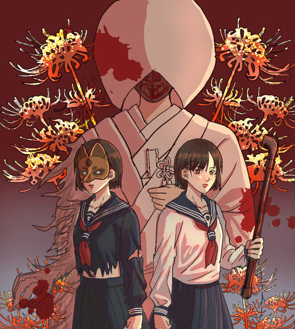 サイレントヒル f 同人イラスト