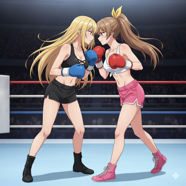 都城絵里子 VS 飯山みちる