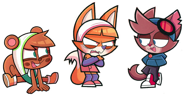 Murphy and Mitzi Wedgie PNG
