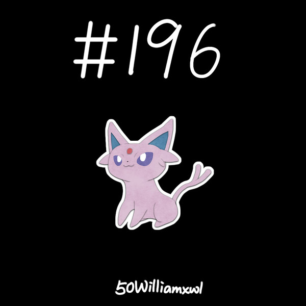 切り紙ポケモン エーフィ ブラッキー #196-197