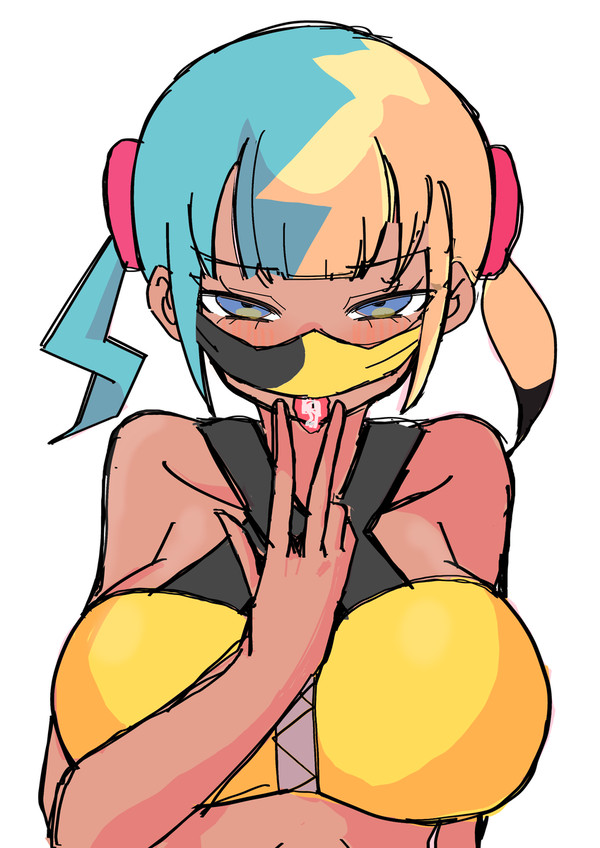 カナリィごっくん【マスク無し差分あり】