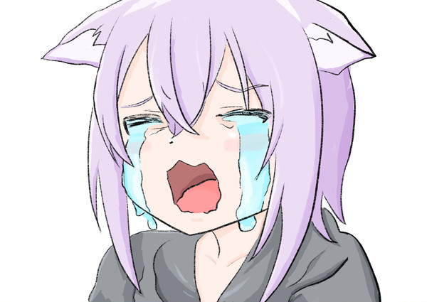 漢泣き猫又おかゆ　色塗りver