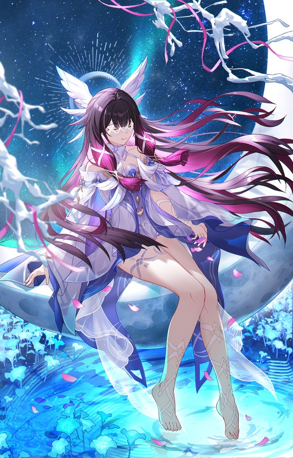 月光下的「少女」