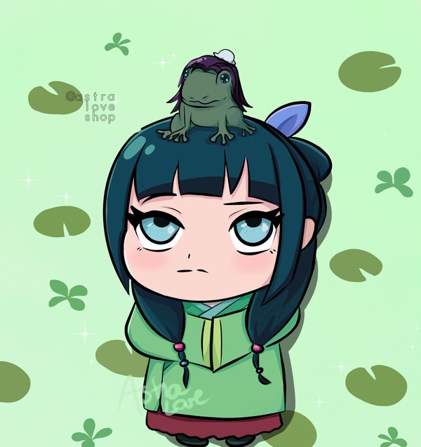 Maomao x Jinshi frog 🐸