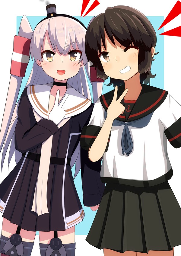 深雪さま&天津風ちゃは