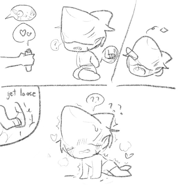 tentacle and beam