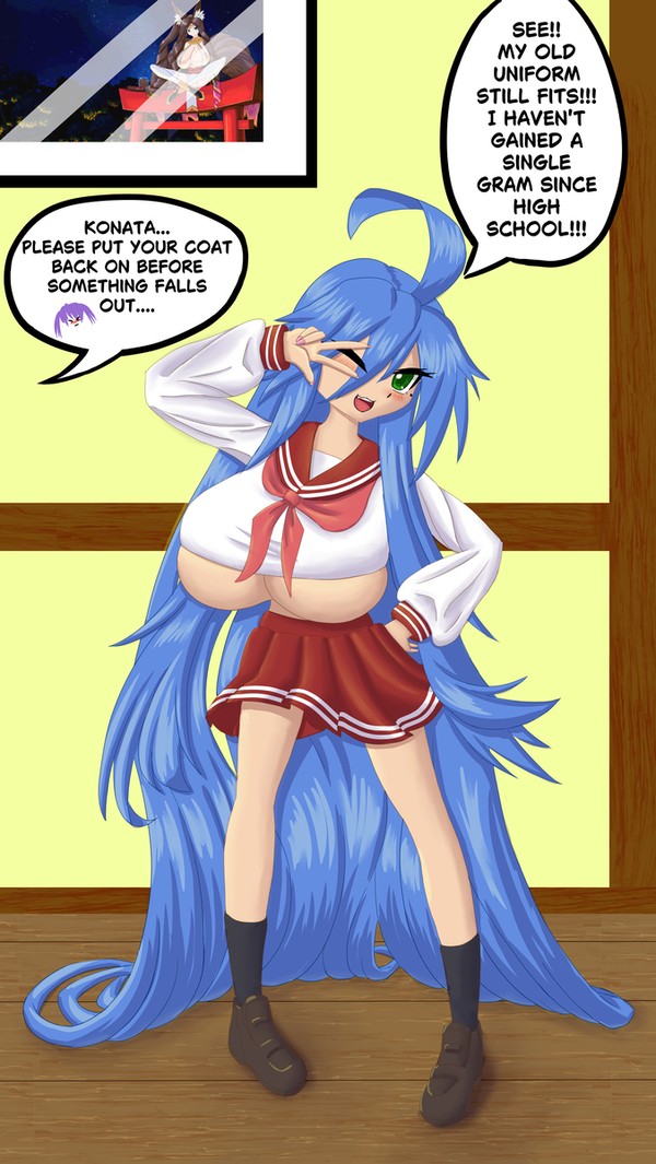 Konata's freshman 15