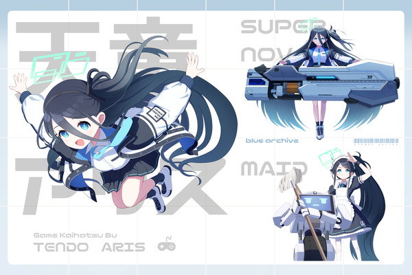 天童アリス（痛車用イラスト）