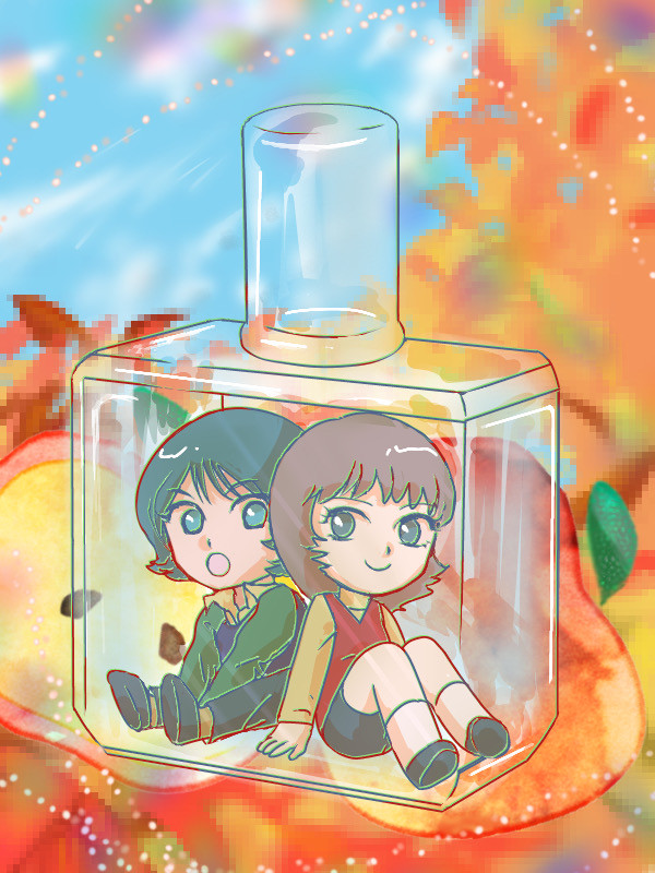 ファとジュドーお誕生絵