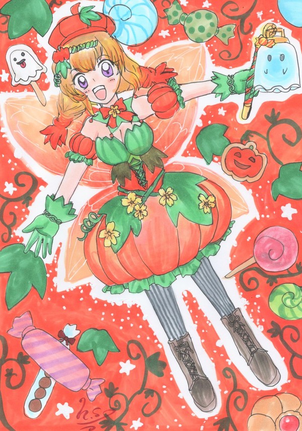 かぼちゃの妖精さん