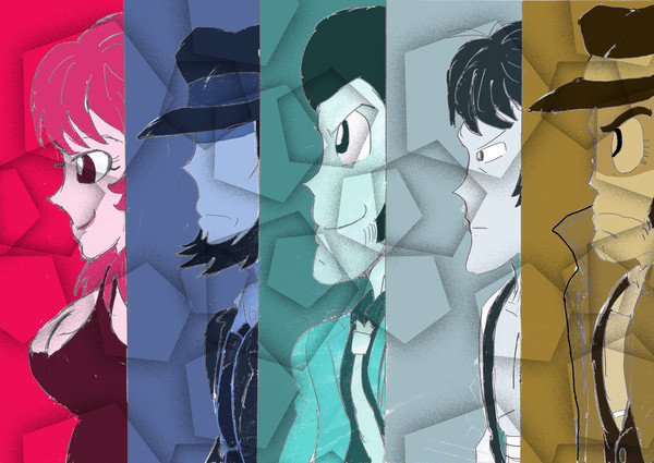 ルパン三世描いてみた