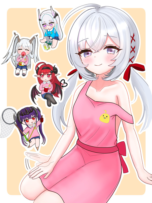 おトモダチとフランドルちゃん