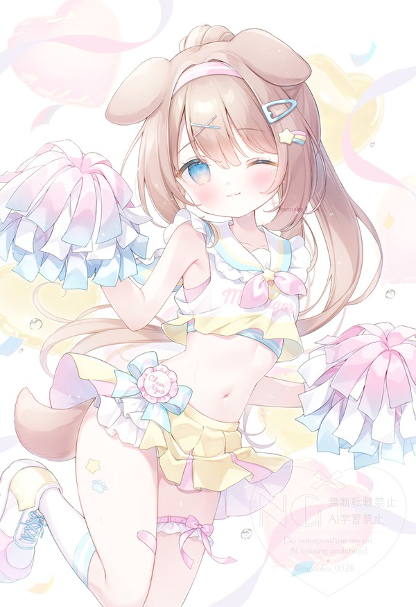 チアガールここちゃん🐶⭐