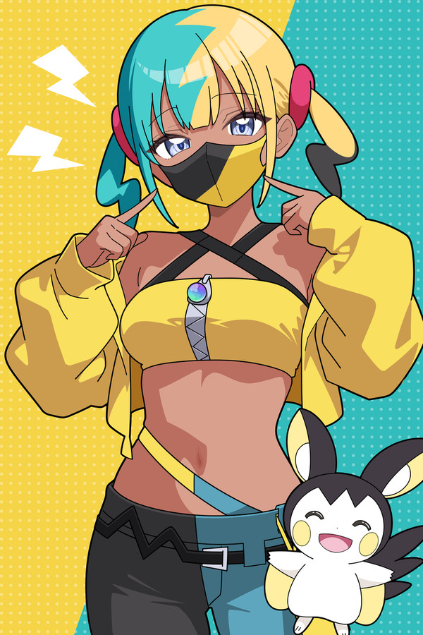 カナリィとエモンガ