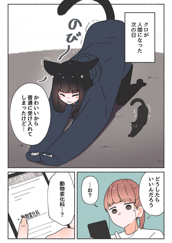 黒猫ちゃんと病院に行こう