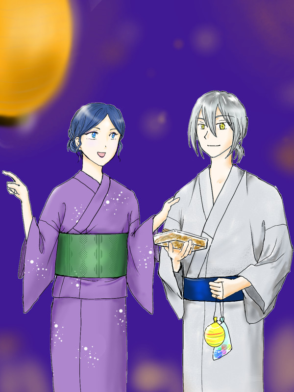 レイイナ、お祭りに行く