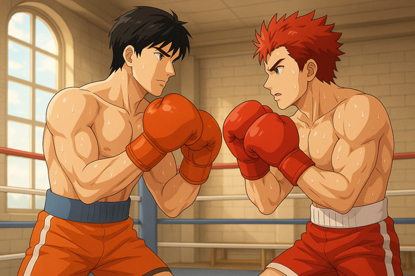Rekka: Sparring Kaito vs Taiga