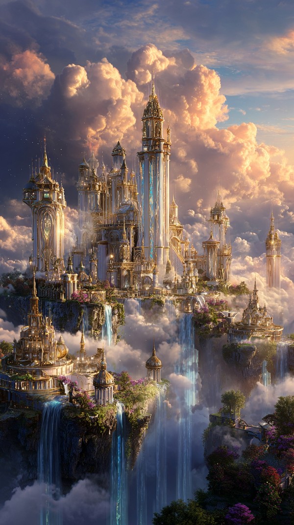 幻想風景シリーズ③：天空都市