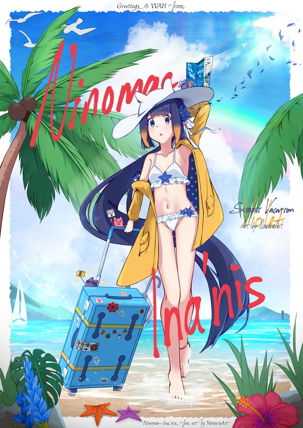 VIOLET - Summer Vacation 🧳🐙🌂🌴🏖️