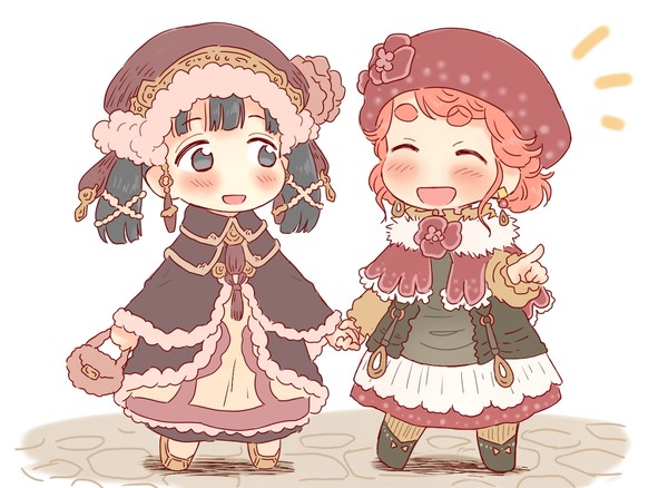 おめかしハクミコ