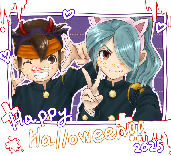 円風ハロウィンチェキ