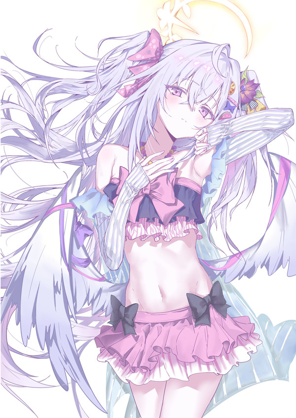水着...