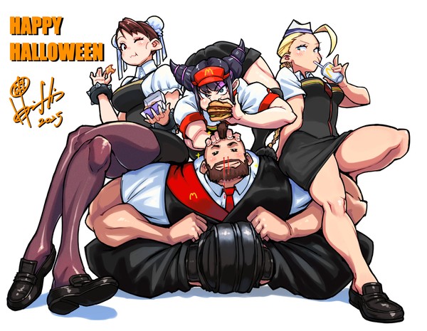 格ゲーハロウィン絵２０２５！ - 1/1