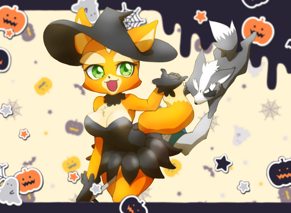 スタフォでハロウィン(狐と狼しかいません)