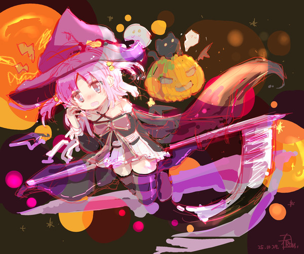 ハロウィンの魔法少女
